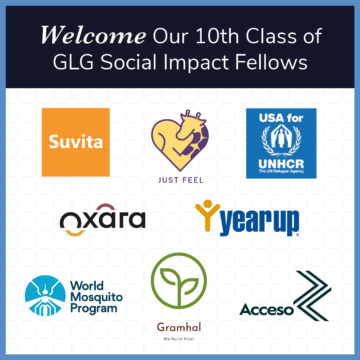 GLG Announces Milestone 10th Class of Social Impact Fellows